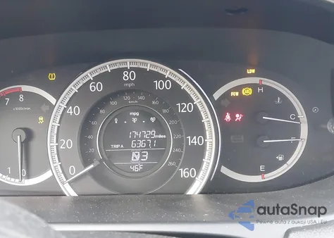 2013 Honda Accord Ex-L V-6 z USA, uszkodzony, nr VIN 1HGCR3F89DA001005